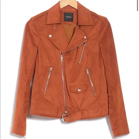 THEORY modern moto jacket . Size P. NWT. - Picture 2 of 8